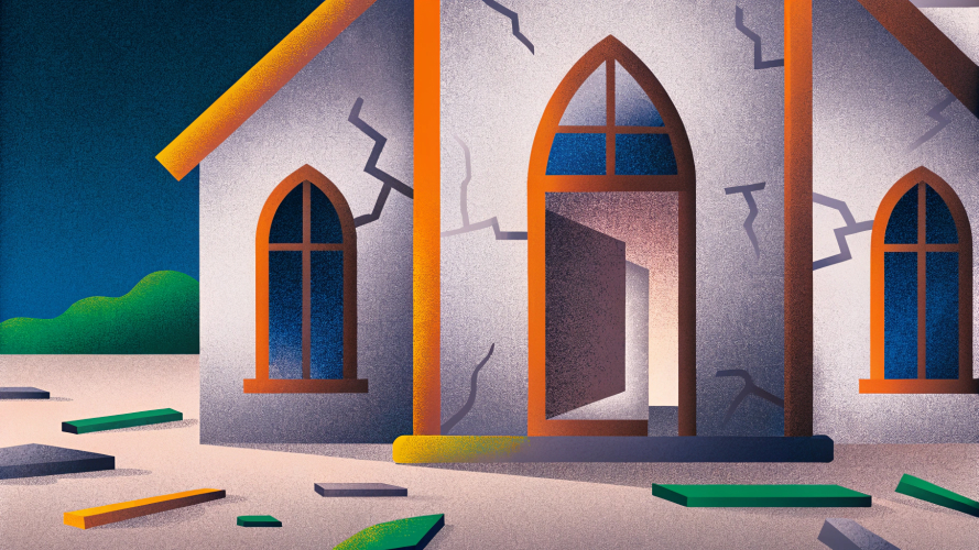 Cover image for Israeli Airstrike Mistakenly Hits Gaza's Sole Catholic Church